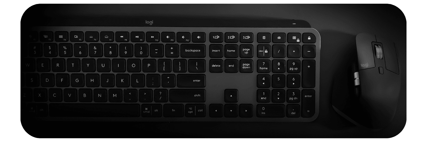 Logitech MX keys keyboard